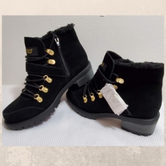 sporto katie water resistant suede bootie